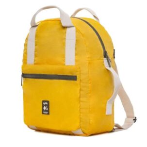 pocket backpack yellow 3