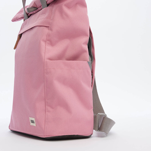 mochila Roka london Finchley A Sustainable small Antique Pink 2