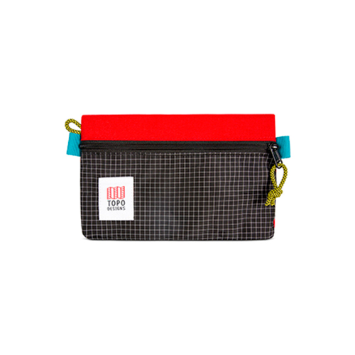 ACCESSORY BAGS small Topo desings red black ripstop