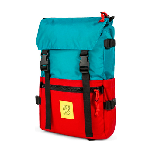 Mochila Topo Rover Pack Tuirquoise red 1