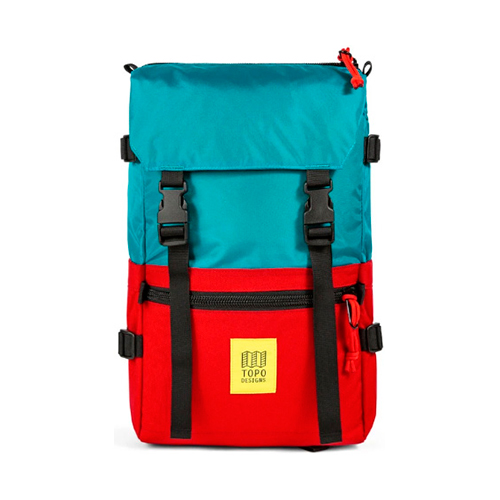 Mochila Topo Rover Pack Tuirquoise red