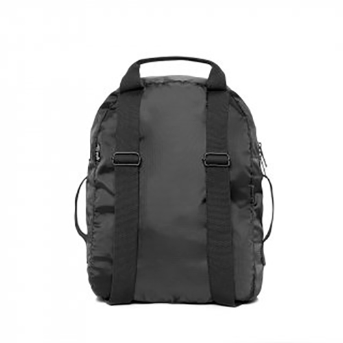 mochila plegable pocket backpack lefrik black olive 1