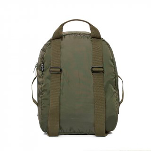 mochila plegable pocket backpack lefrik olive ecru 1