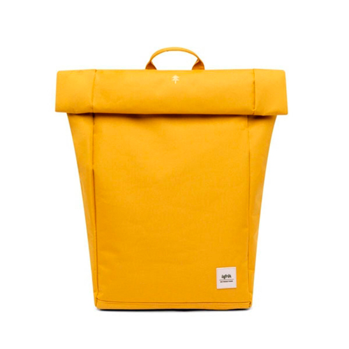 mochila roll backpack lefrik mustard