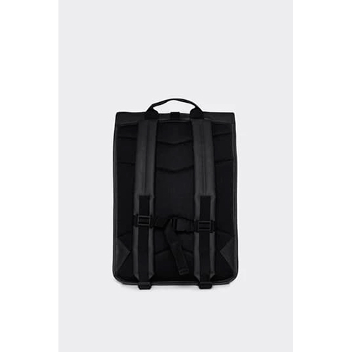 Mochila Rains Rolltop Rucksack backpack black 1