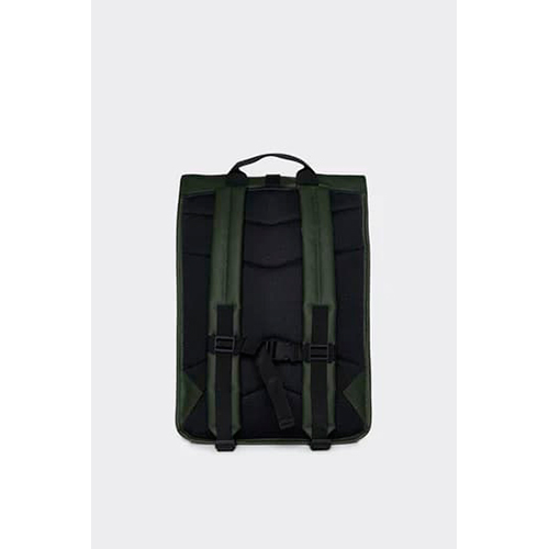 Mochila Rains Rolltop Rucksack backpack green 1