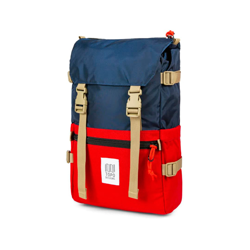 Mochila Topo Rover Pack Canvas Navy Red 1