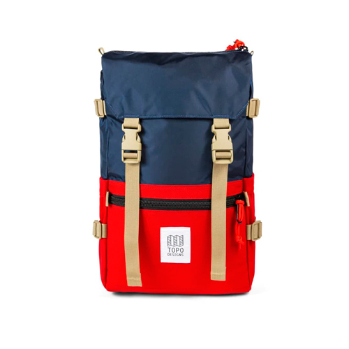 Mochila Topo Rover Pack Canvas Navy Red