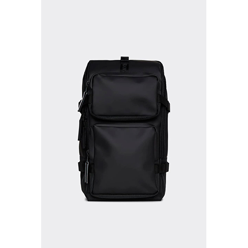 mochila Rains trail cargo backpack black