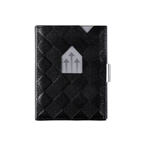 Cartera Exentri WALLET RFID protencion cuero leather Black Chess