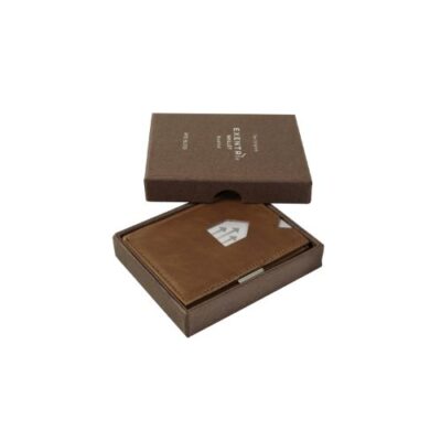 Cartera Exentri WALLET RFID protencion cuero leather Hazelnut 4