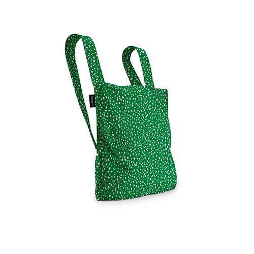 mochila bolso plegable notabag Sprinkle Green 1