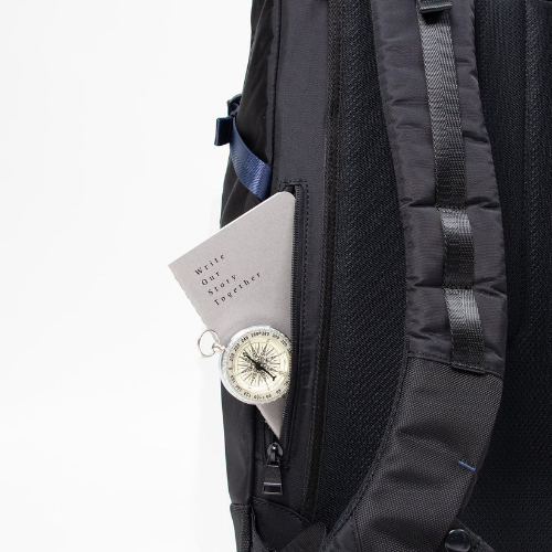 Mochila Doughnut ASTIR LARGE The Actualise Series Black 4