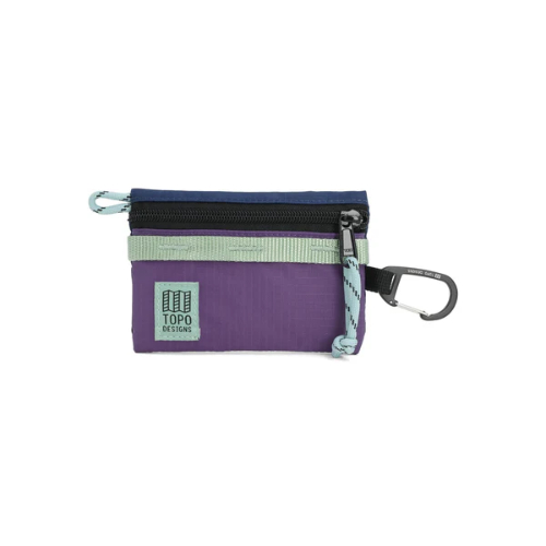 Bolsa para accesorios Topo Designs ACCESSORY BAG MICRO MOUNTAIN Midnight Loganberry