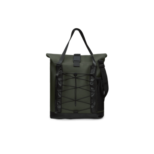 Bolso Rains TRAIL ROLLTOP TOTE BAG Green