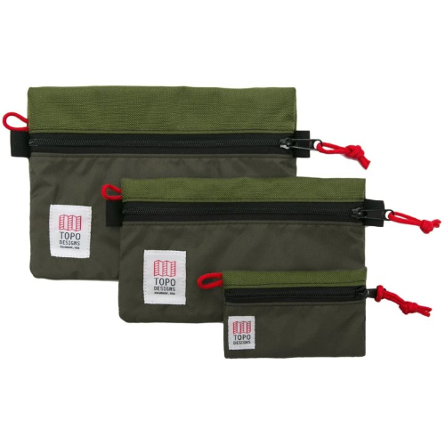 Set de bolsas para accesorios Topo Designs ACCESSORY BAG BUNDLE Olive