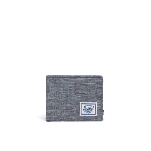 Cartera Herschel ROY WALLET Raven Crosshatch