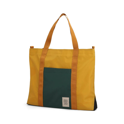 Bolso Topo Designs MOUNTAIN ESSENTIAL TOTE Mustard Forest 1