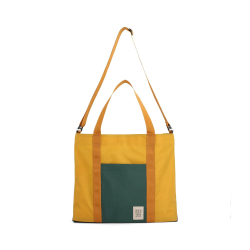 Bolso Topo Designs MOUNTAIN ESSENTIAL TOTE Mustard Forest