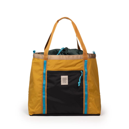 Bolso Topo Designs MOUNTAIN UTILITY TOTE Mustard Forest