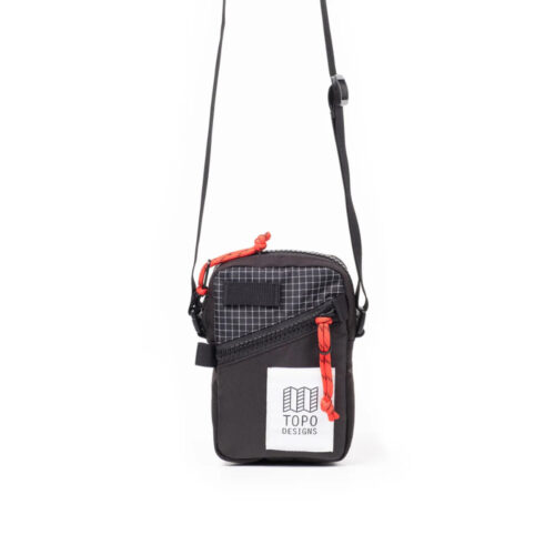 Bolso Topo Designs MINI SHOULDER BAG Black Grid