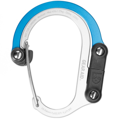 Mosquetón Mediano Hero Clip MEDIUM CARABINER Blue Steel