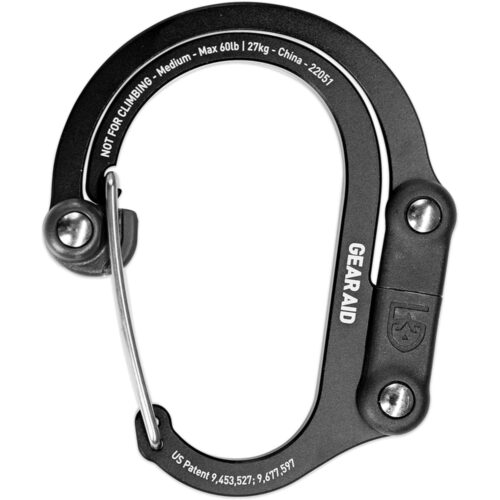 Mosquetón Mediano Hero Clip MEDIUM CARABINER Stealth Black