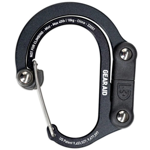 Mosquetón Mini Hero Clip MINI CARABINER Stealth Black