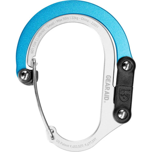 Mosquetón Pequeño Hero Clip SMALL CARABINER Blue Steel
