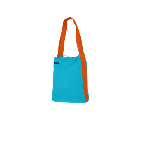 Bolsa Ticket To The Moon ECO BAG MEDIUM Aqua Orange