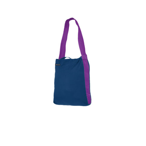 Bolsa Ticket To The Moon ECO BAG MEDIUM Royal Blue Purple