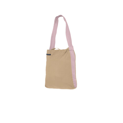 Bolsa Ticket Of The Moon ECO BAG SMALL Hazelnut-Baby Pink