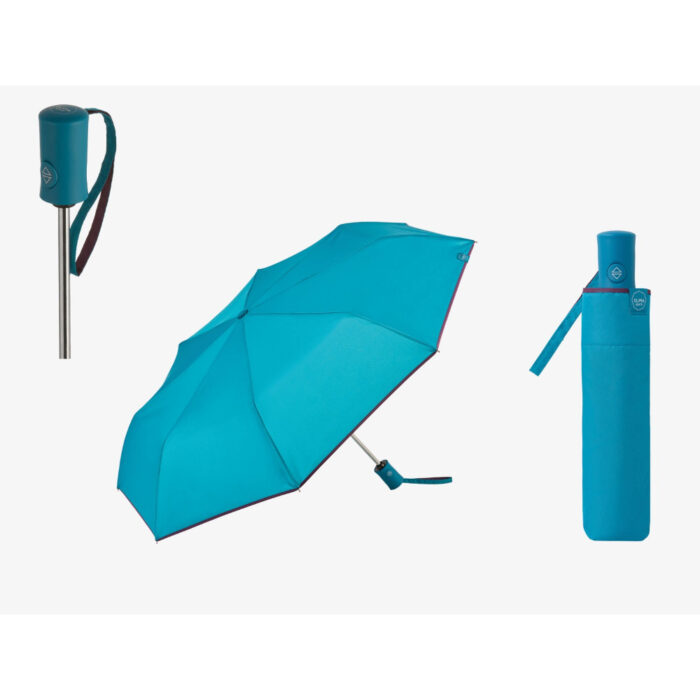 Paraguas Clima PLEGABLE AUTOMÁTICO Colorparty Crystal Aqua