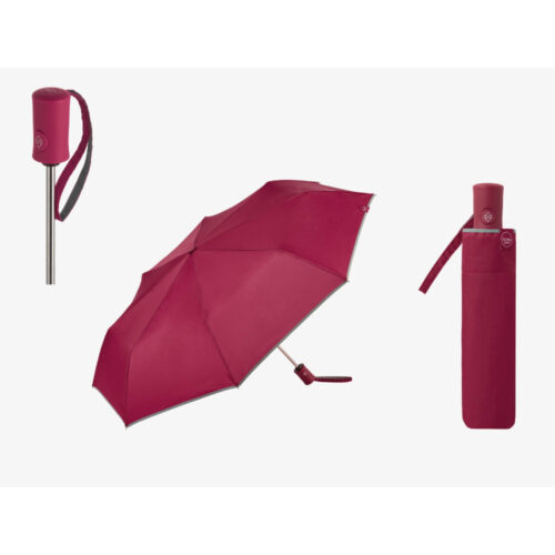 Paraguas Clima PLEGABLE AUTOMÁTICO Colorparty Ruby Signal