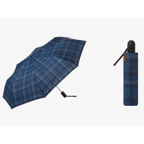 Paraguas Clima PLEGABLE AUTOMÁTICO Tartan Blue