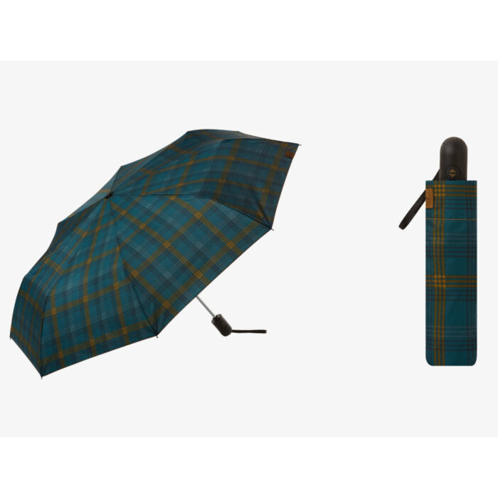Paraguas Clima PLEGABLE AUTOMÁTICO Tartan Green