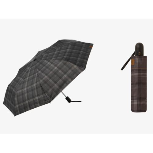 Paraguas Clima PLEGABLE AUTOMÁTICO Tartan Grey