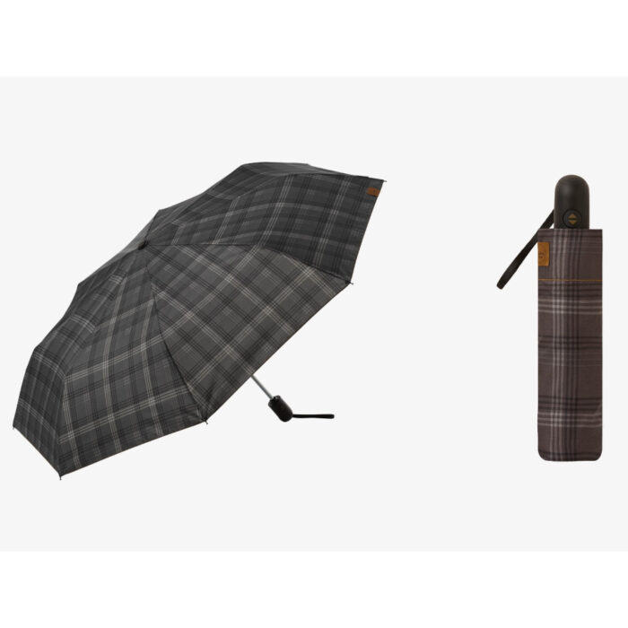 Paraguas Clima PLEGABLE AUTOMÁTICO Tartan Grey