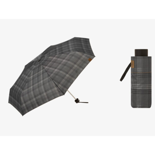 Paraguas Clima PLEGABLE MANUAL MINI Tartan Grey