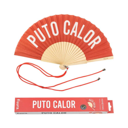 Abanico Fisura PUTO CALOR Rojo