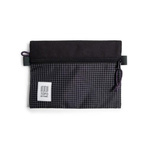 Bolsa para accesorios Topo Designs ACCESSORY BAG MEDIUM Black Grid