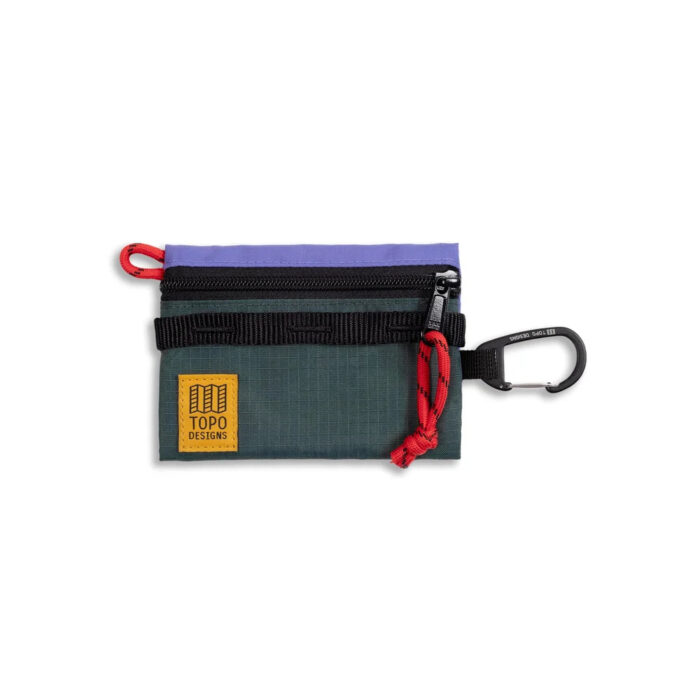 Bolsa para accesorios Topo Designs ACCESSORY BAG MICRO MOUNTAIN Very Peri Forest
