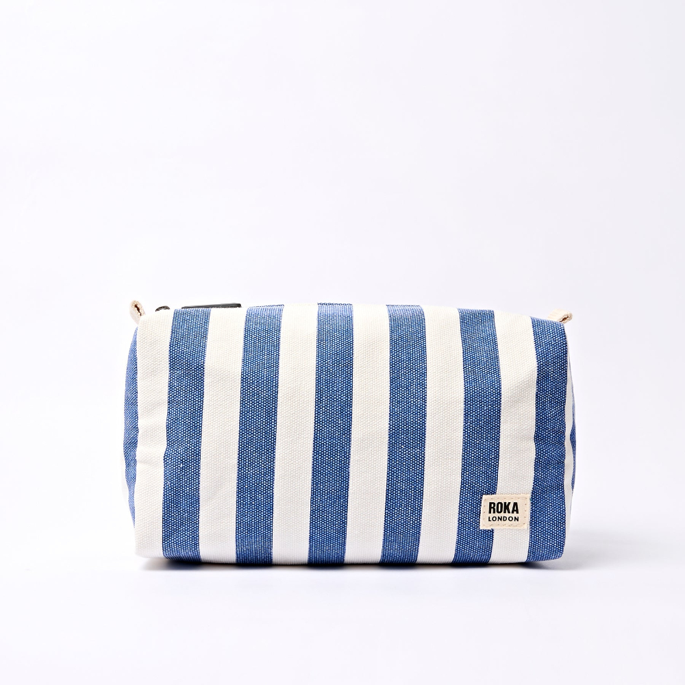 Neceser Roka MAYFAIR WASH BAG Denim Stripe