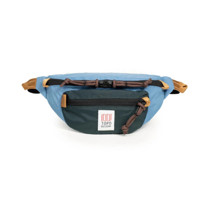 Riñonera Topo Designs MOUNTAIN WAIST PACK River Blue Dark Pine
