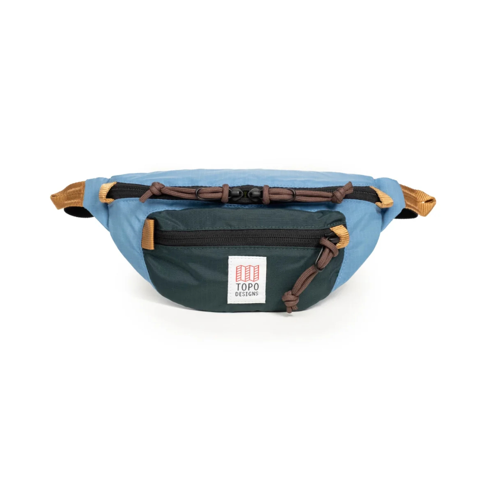 Riñonera Topo Designs MOUNTAIN WAIST PACK River Blue Dark Pine