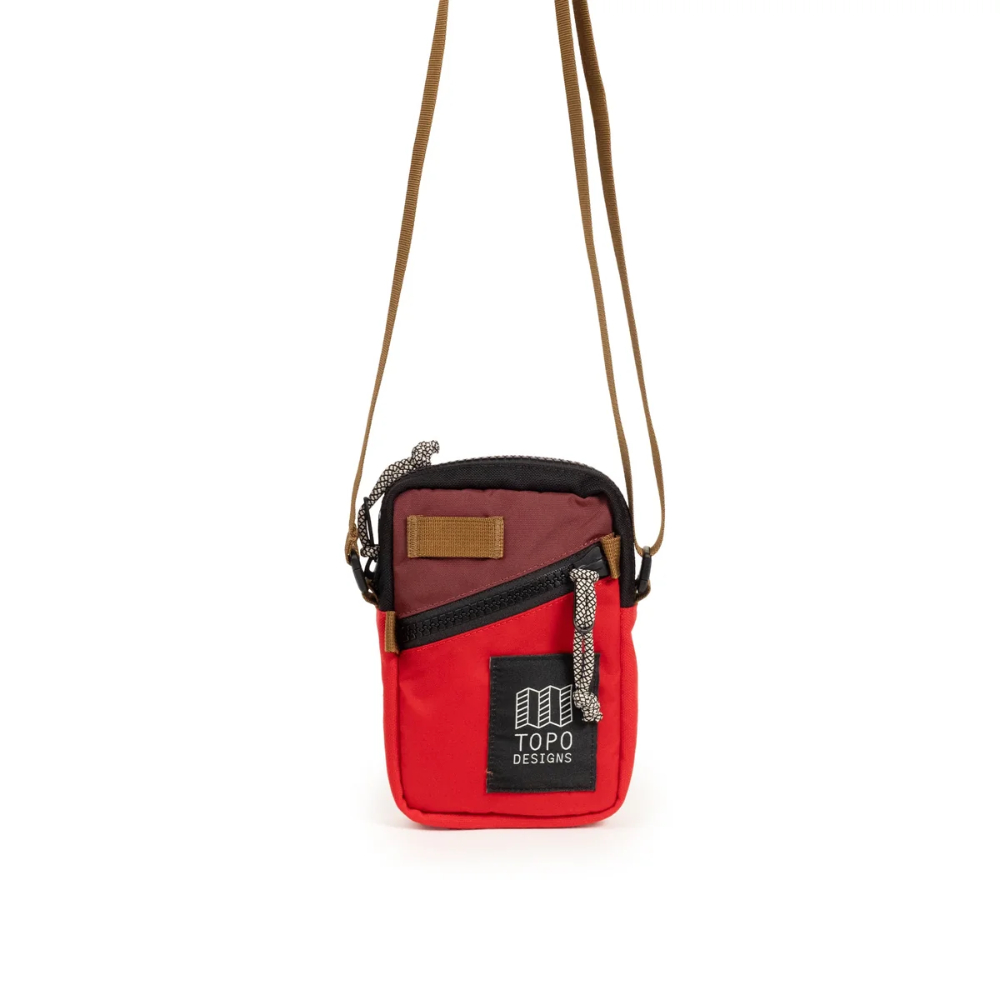 Bolso Topo Designs MINI SHOULDER BAG Maroon Salsa
